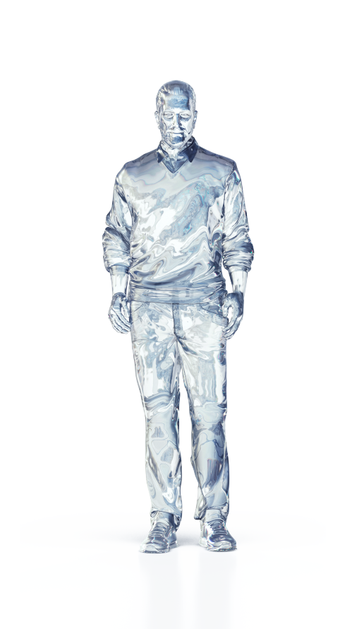  Image of 'Clear' male figure