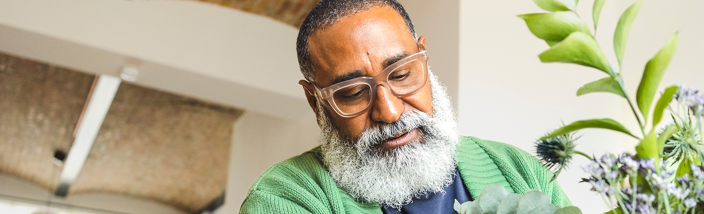  Image of an actor portrayal for an actual case studies (high-risk patient with newly diagnosed prostate cancer)